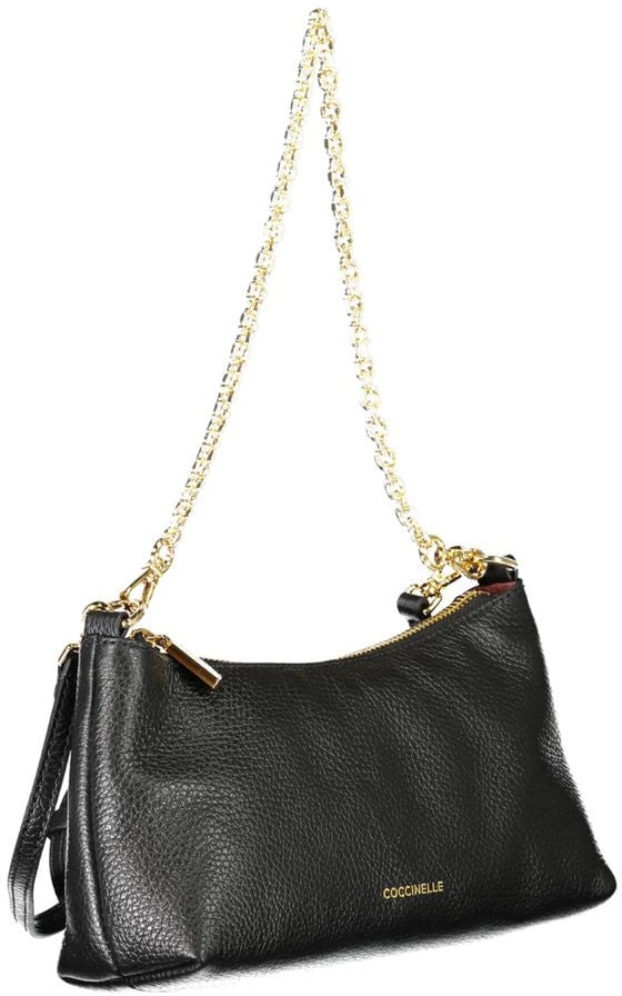 Coccinelle Coccinelle Nero Pelle Women's Handbag Zwart