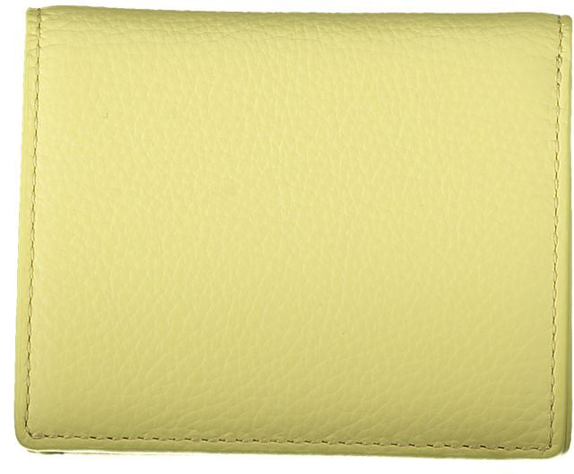 Coccinelle Coccinelle Giallo Leather Women Wallet Geel