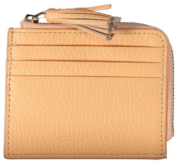 Coccinelle Coccinelle Arancione Leather Women Wallet Oranje