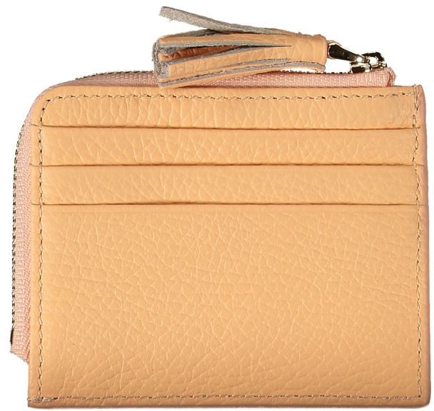 Coccinelle Coccinelle Arancione Leather Women Wallet Oranje