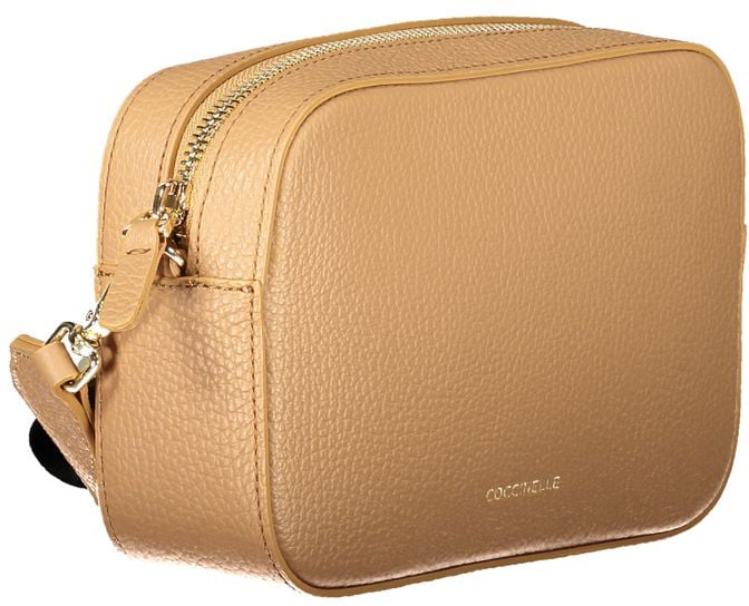 Coccinelle Coccinelle Brown Leather Women Handbag Bruin