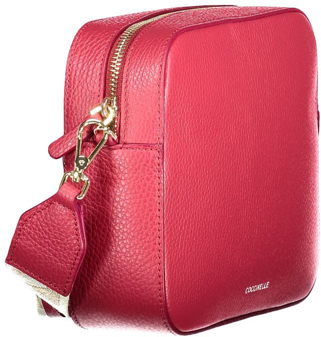Coccinelle Rosso Leather Woman Bag Rood