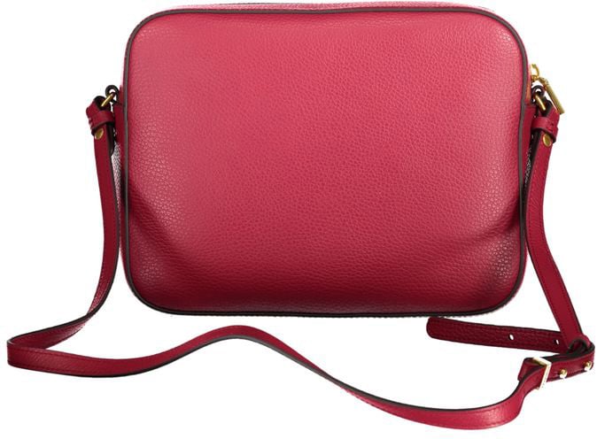 Coccinelle Coccinelle Rosso Leather Women Handbag Blauw