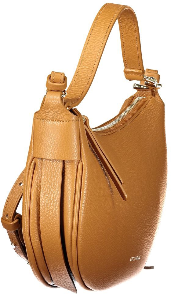 Coccinelle Coccinelle Marrone Pelle Woman Shoulder Bag Bruin