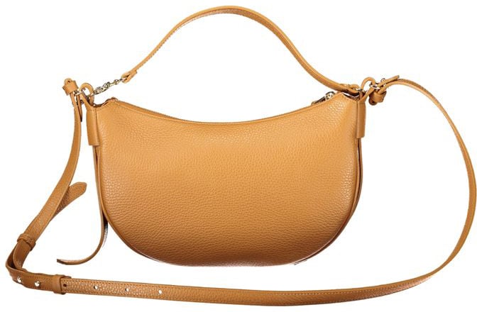 Coccinelle Coccinelle Marrone Pelle Woman Shoulder Bag Bruin