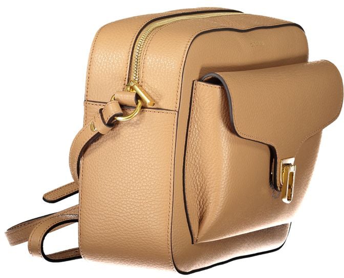 Coccinelle Coccinelle Marrone Leather Women Handbag Bruin