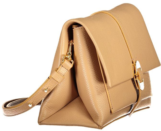 Coccinelle Coccinelle Marrone Leather Women Handbag Bruin