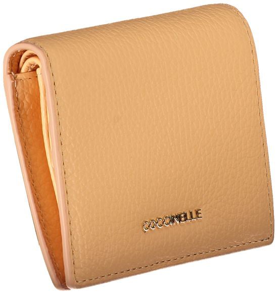 Coccinelle Coccinelle Arancione Leather Women Wallet Oranje