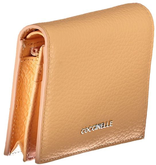 Coccinelle Coccinelle Arancione Leather Women Wallet Oranje