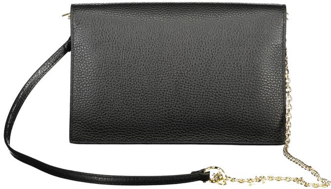 Coccinelle Coccinelle Black Leather Women Handbag Zwart