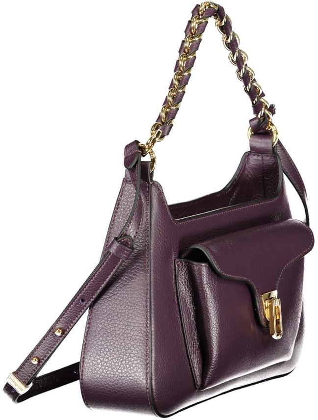 Coccinelle Viola Leather Women Handbag Roze