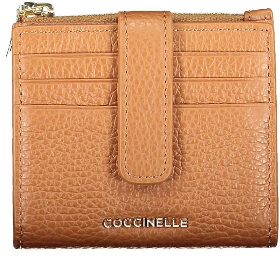 Coccinelle Coccinelle Marrone Leather Women Wallet Bruin