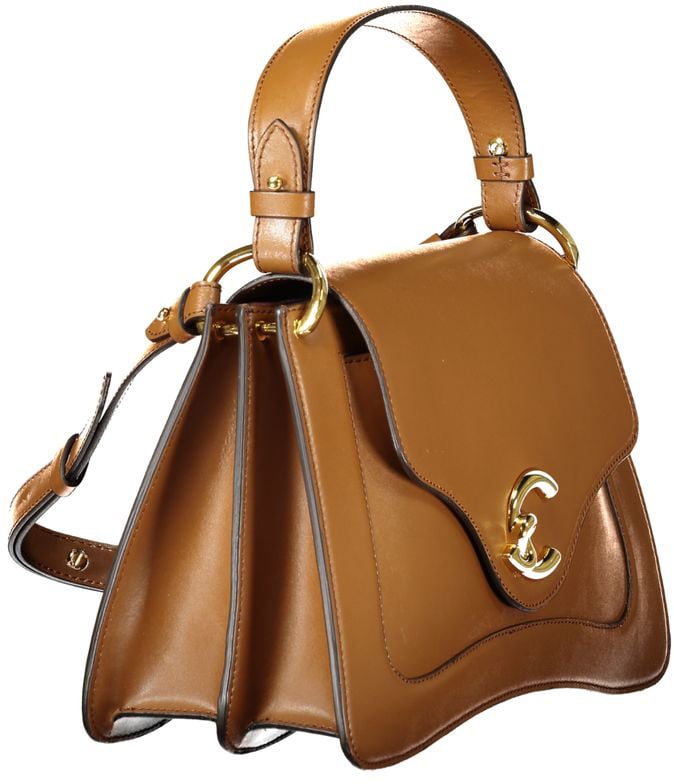 Coccinelle Coccinelle Marrone Leather Women Handbag Bruin