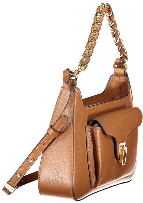 Coccinelle Coccinelle Marrone Leather Women Handbag Bruin