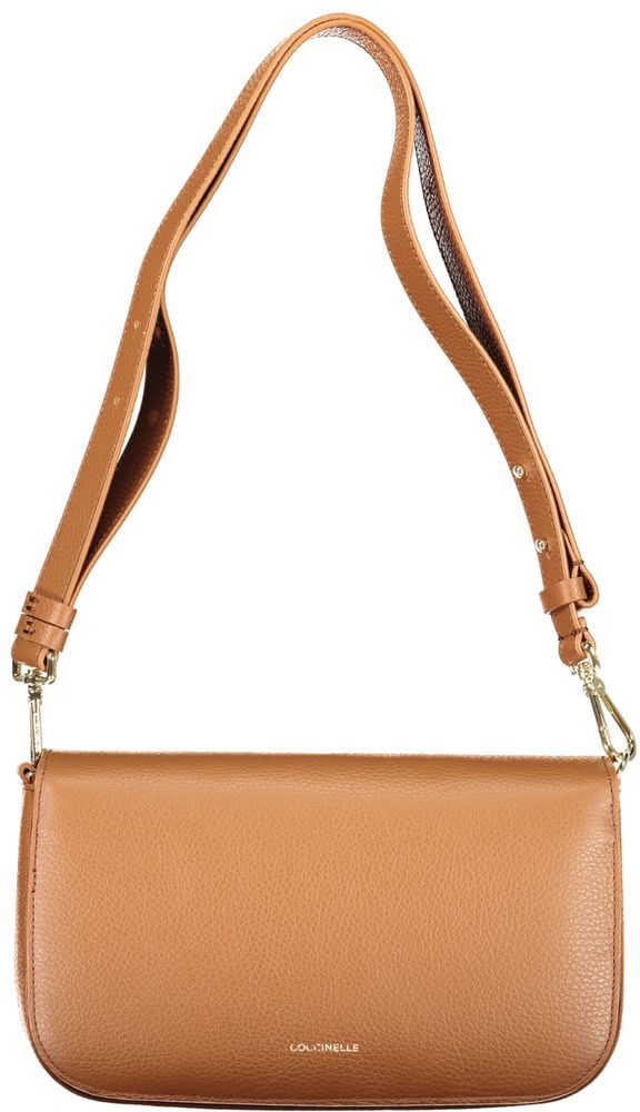 Coccinelle Coccinelle Marrone Leather Women Handbag Bruin