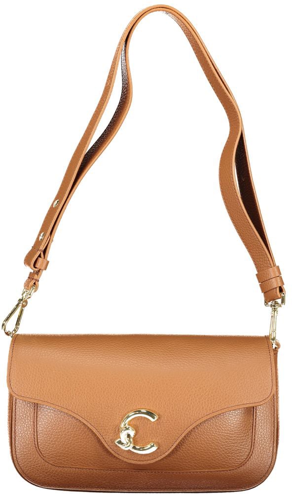 Coccinelle Coccinelle Marrone Leather Women Handbag Bruin
