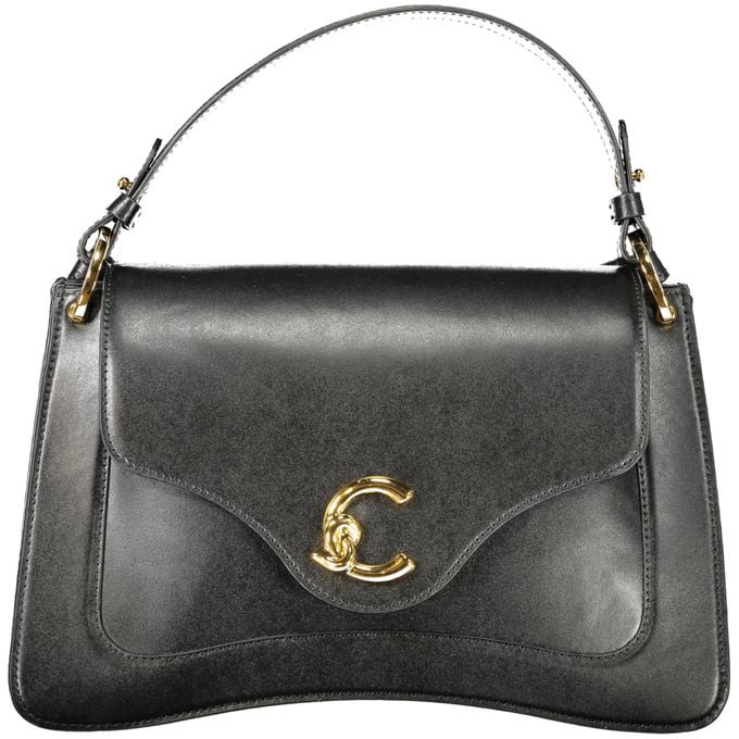 Coccinelle Coccinelle Black Pelle Women Handbag Zwart