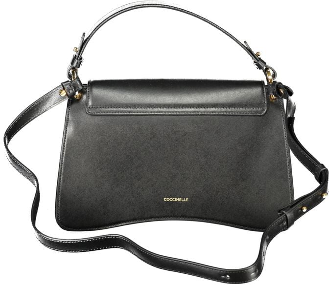 Coccinelle Coccinelle Black Pelle Women Handbag Zwart