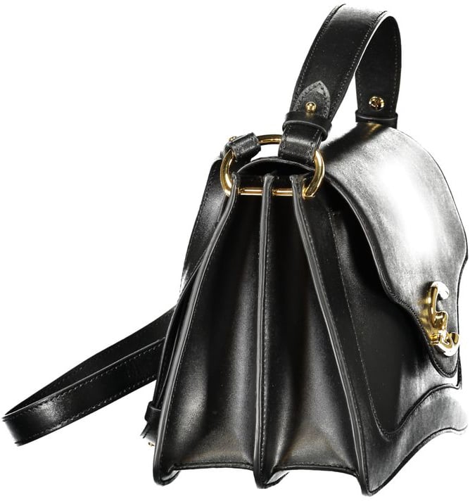 Coccinelle Coccinelle Black Pelle Women Handbag Zwart