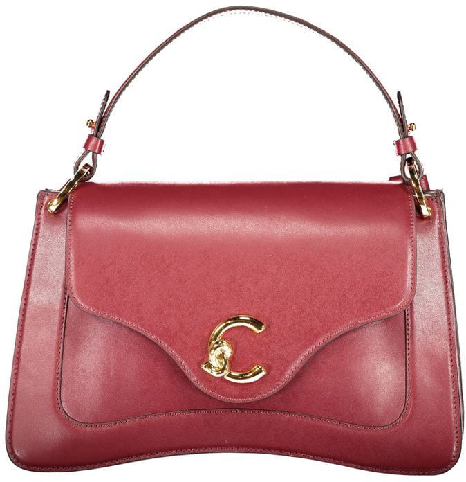 Coccinelle Coccinelle "Viola Leather Women Handbag" Paars