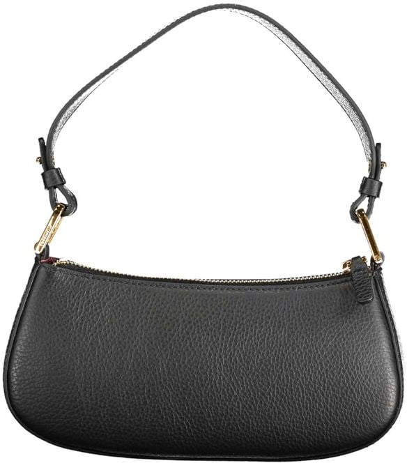Coccinelle Coccinelle Black Leather Women Handbag Zwart