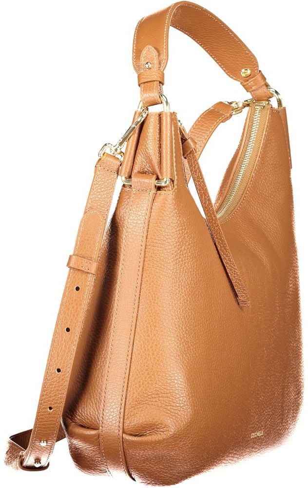 Coccinelle Coccinelle Brown Leather Women Handbag Bruin