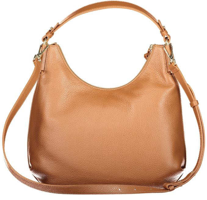 Coccinelle Coccinelle Brown Leather Women Handbag Bruin