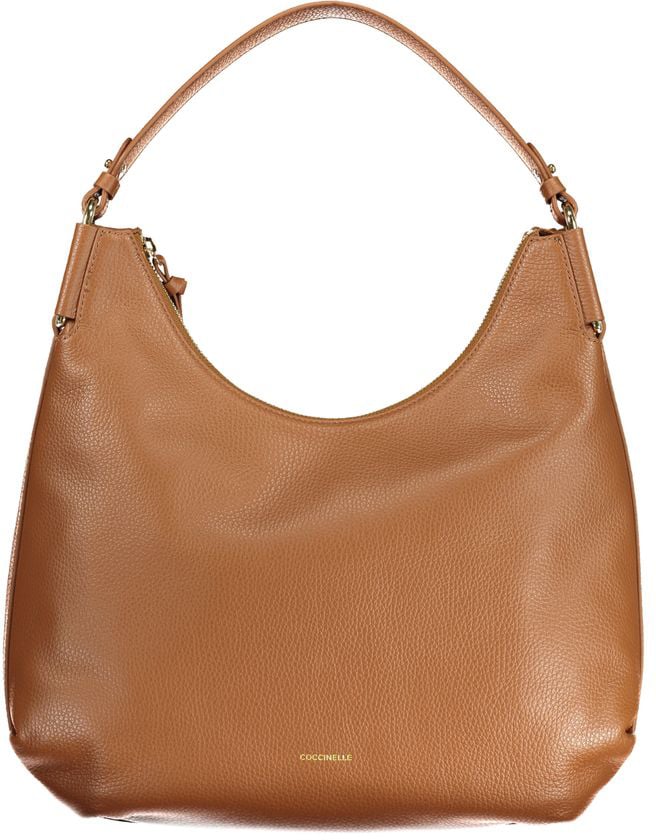 Coccinelle Coccinelle Marrone Leather Woman Handbag Bruin