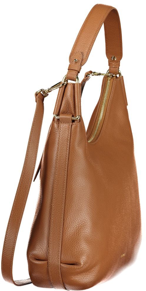 Coccinelle Coccinelle Marrone Leather Woman Handbag Bruin