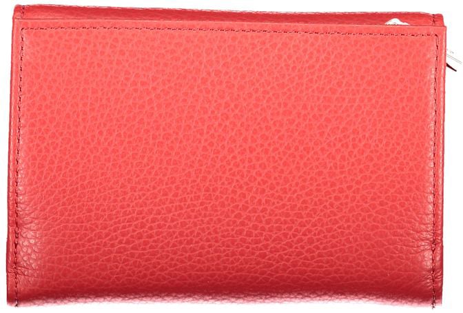 Coccinelle Coccinelle Rosso Leather Women Wallet Rood