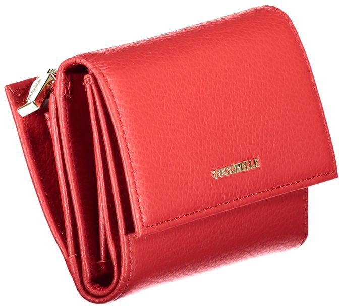 Coccinelle Coccinelle Rosso Leather Women Wallet Rood