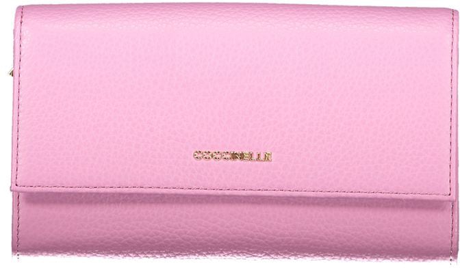 Coccinelle Coccinelle Viola Leather Woman Wallet Paars