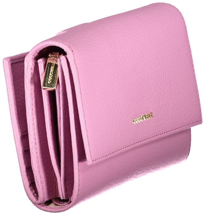 Coccinelle Coccinelle Viola Leather Woman Wallet Paars