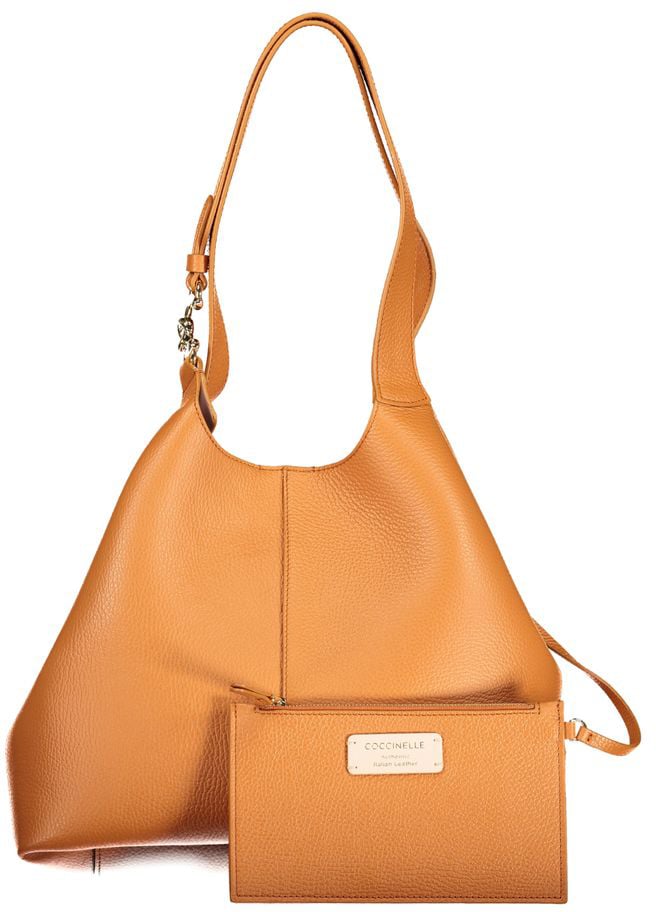 Coccinelle Coccinelle Arancione Leather Women Handbag Oranje