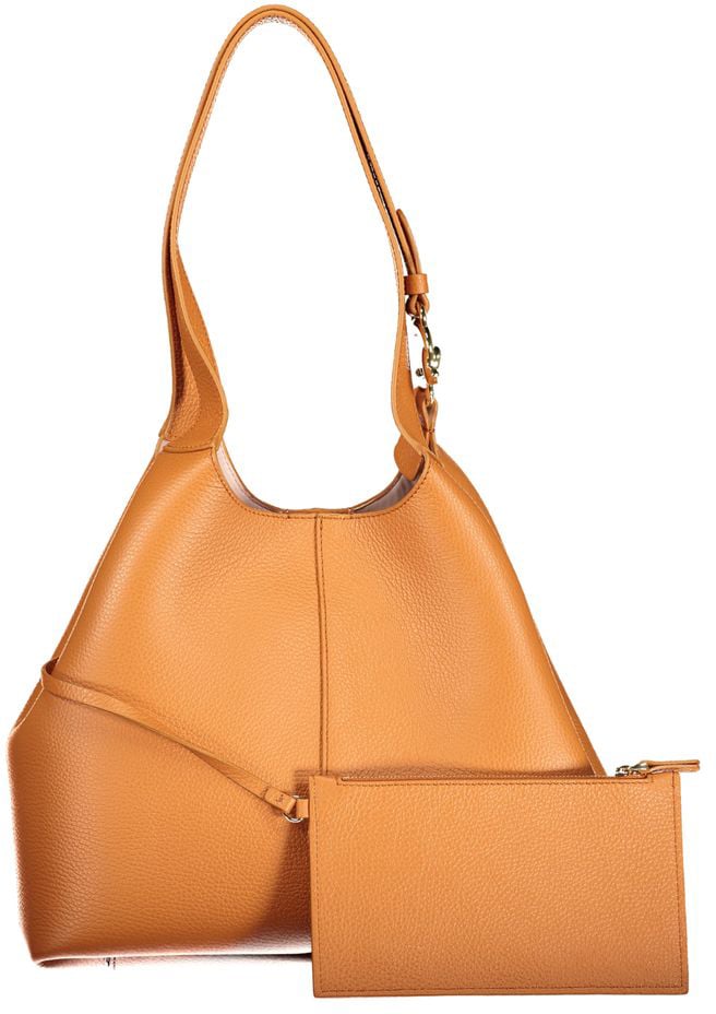 Coccinelle Coccinelle Arancione Leather Women Handbag Oranje