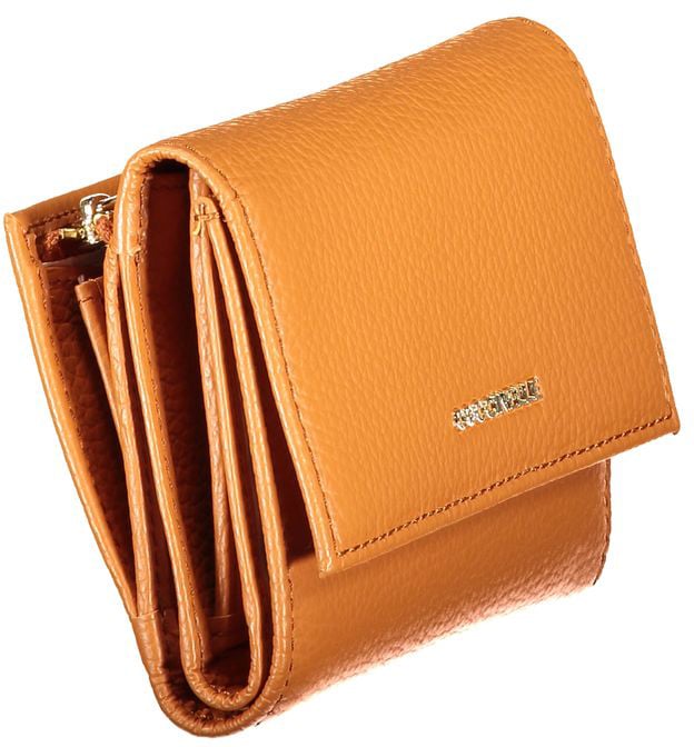 Coccinelle Coccinelle Arancione Pelle Women Wallet Oranje