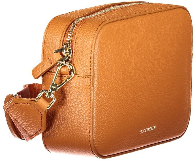 Coccinelle Coccinelle Arancione Leather Woman Handbag Oranje