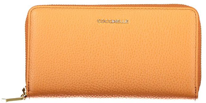 Coccinelle Coccinelle Arancione Leather Women Wallet Oranje