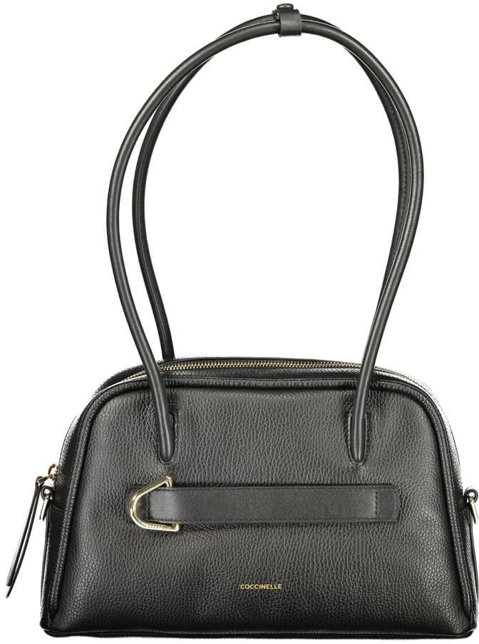 Coccinelle Coccinelle Nero Pelle Women Handbag Zwart