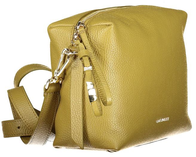 Coccinelle Coccinelle Verde Leather Woman Handbag Groen