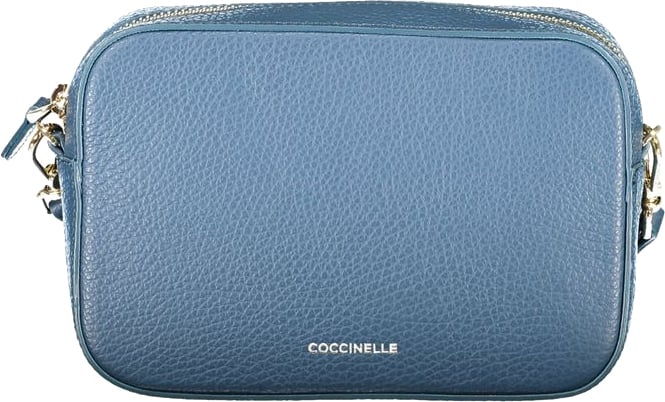Coccinelle Coccinelle Blue Leather Women Handbag Zwart