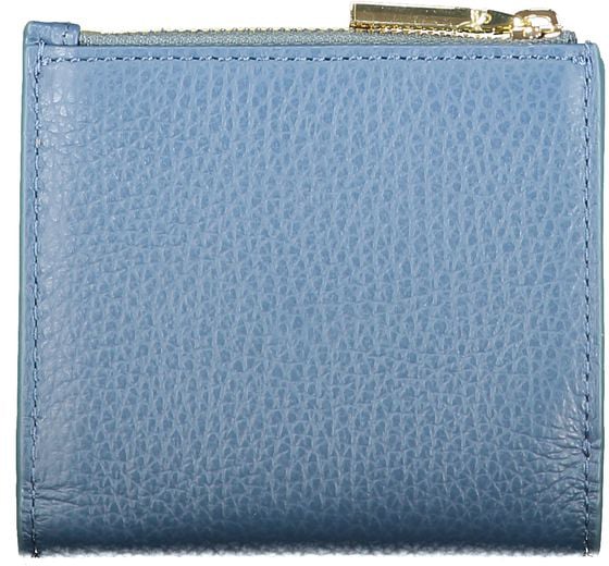 Coccinelle Coccinelle Blu Leather Women Wallet Blauw