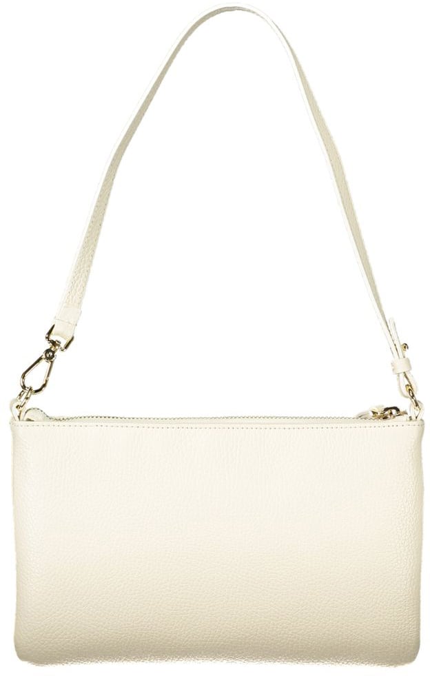 Coccinelle Coccinelle White Leather Handbag Wit