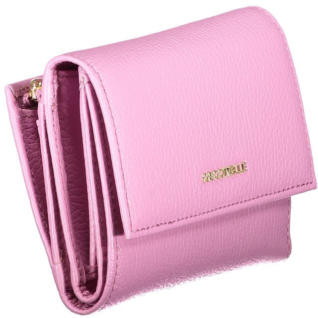 Coccinelle Coccinelle Viola Leather Women Wallet Paars