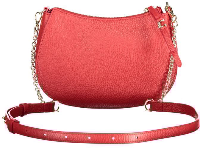 Coccinelle Coccinelle Red Leather Handbag Rood