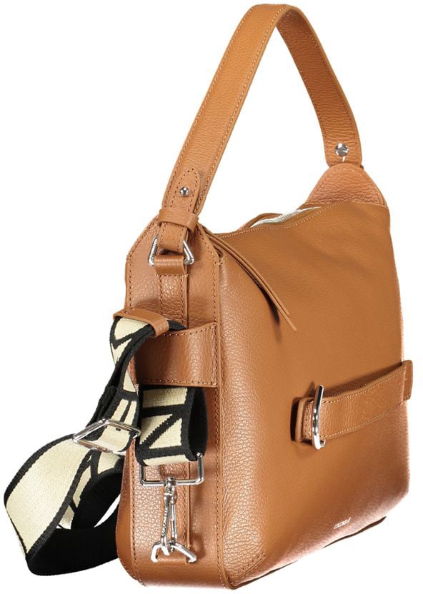 Coccinelle Coccinelle Brown Leather Handbag Bruin