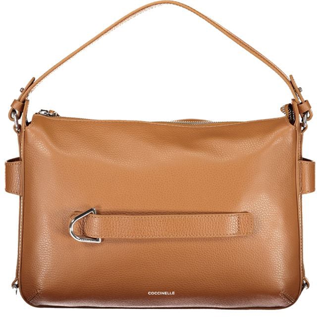 Coccinelle Coccinelle Brown Leather Handbag Bruin