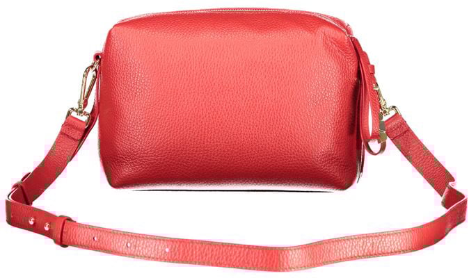 Coccinelle Coccinelle Red Leather Handbag Rood