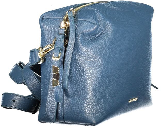 Coccinelle Coccinelle Blue Leather Handbag Blauw