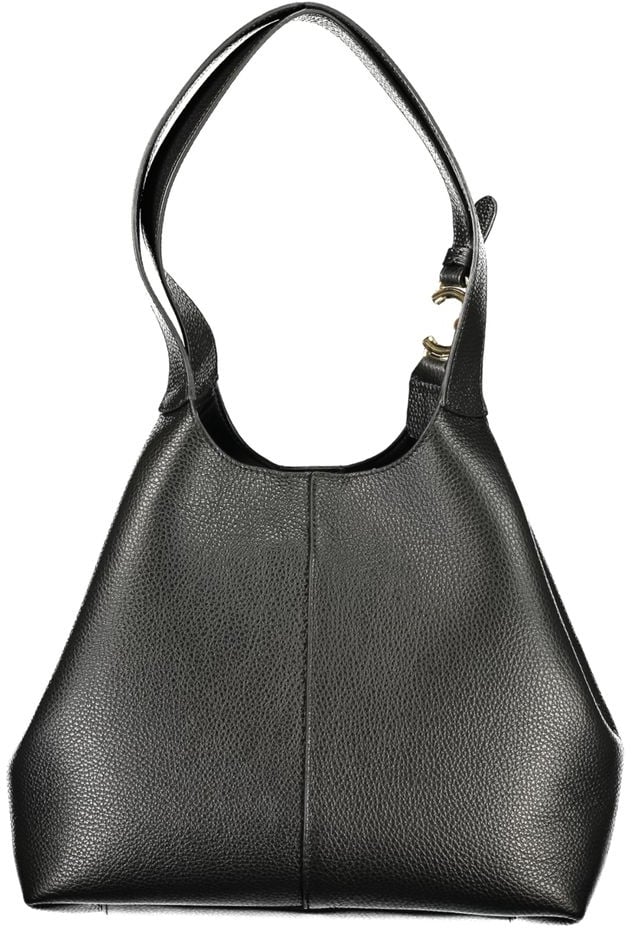 Coccinelle Coccinelle Nero Leather Women Handbag Zwart